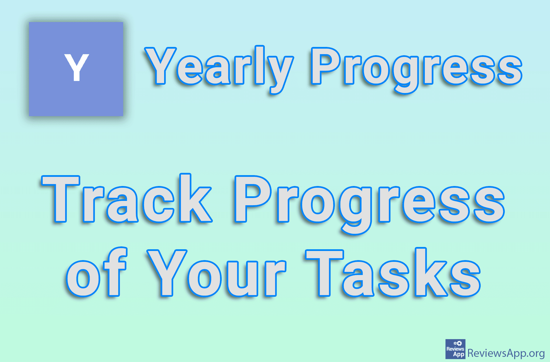 Yearly Progress – Track Progress of Your Tasks